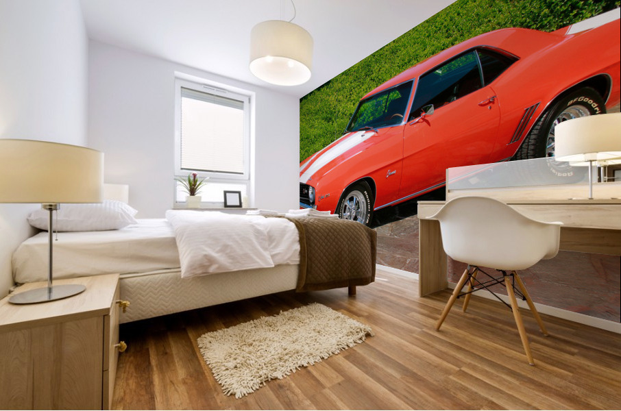 69 Z-28 Camaro Mural print