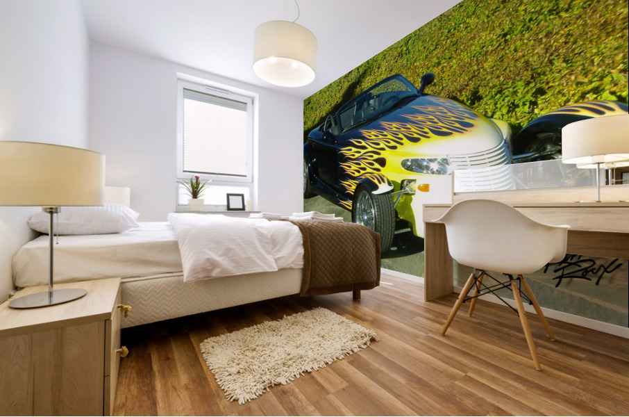 On The Prowl Mural print