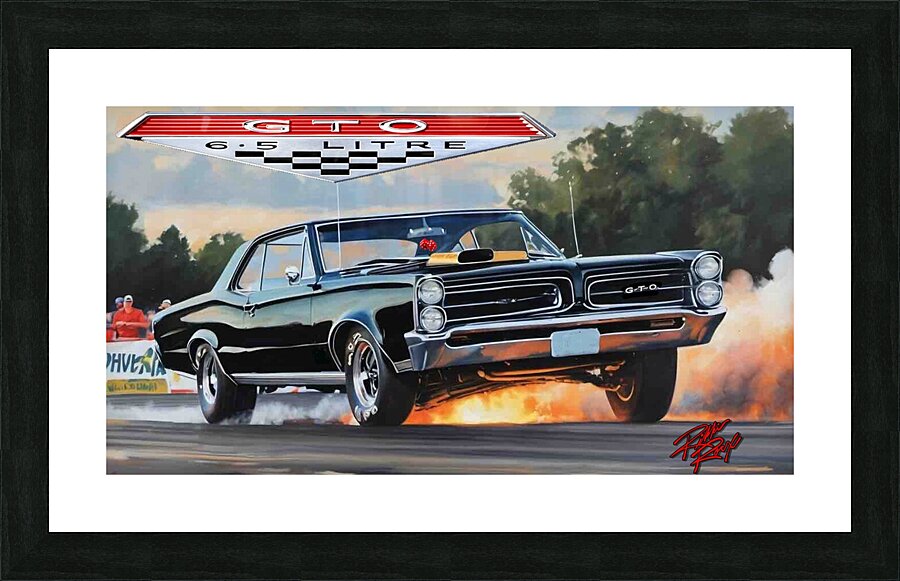 Pontiac GTO Picture Frame print