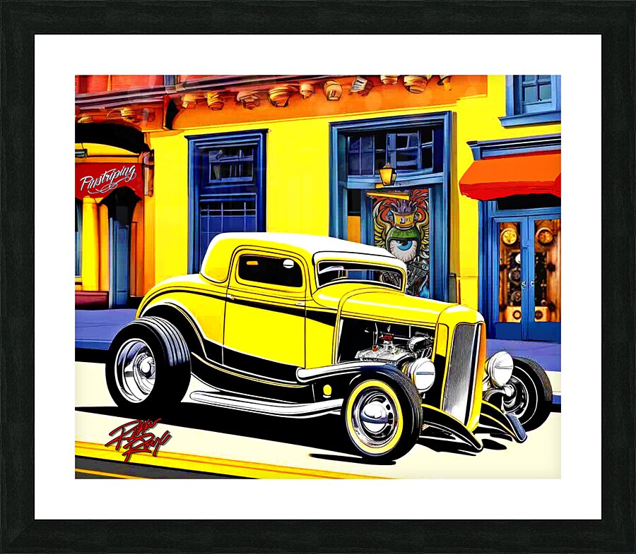 32 coupe Picture Frame print