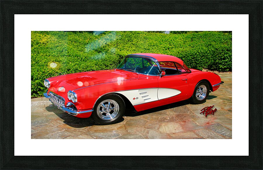 58 Vette  Classic Picture Frame print