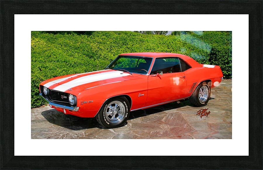 69 Z-28 Camaro Picture Frame print