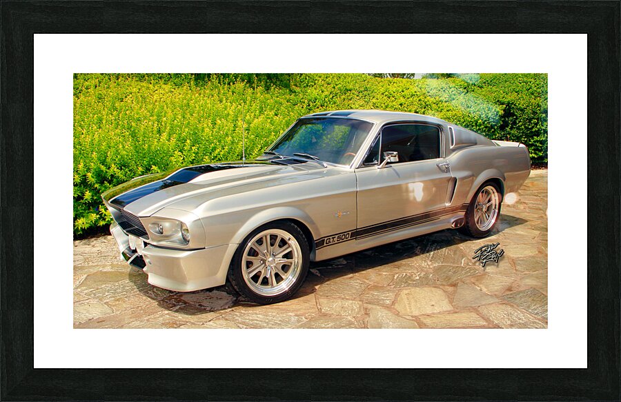 68 Mustang Eleanor Picture Frame print
