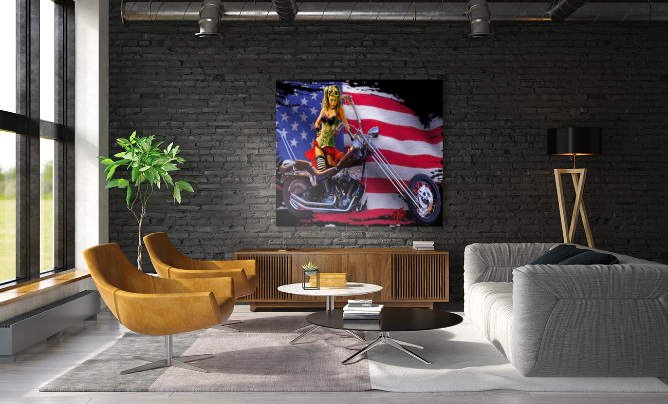 American chopper Chick Reproduction