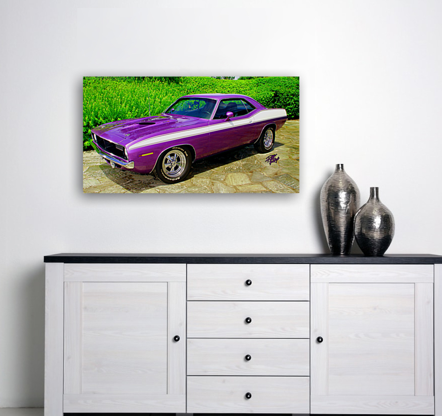 70 Purple Cuda Reproduction