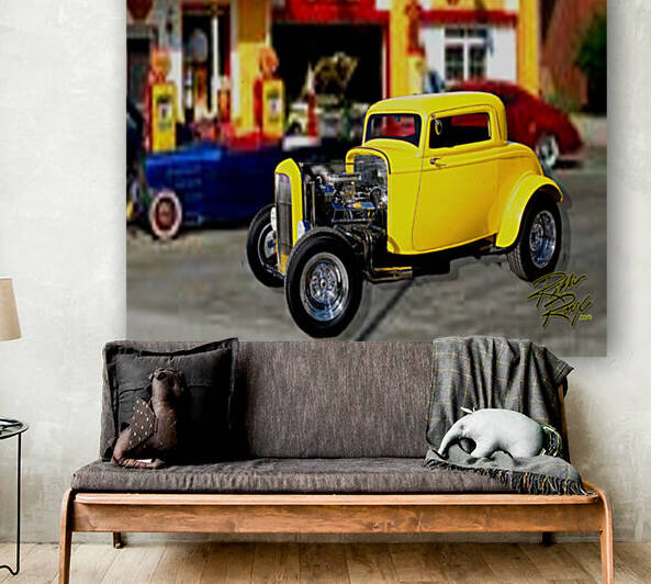  Hot Rod Station by Rikki Rocx Designs