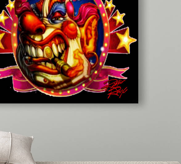 Circus Clown  by Rikki Rocx Designs