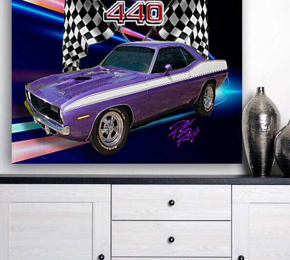 70 CUDA 440 by Rikki Rocx Designs