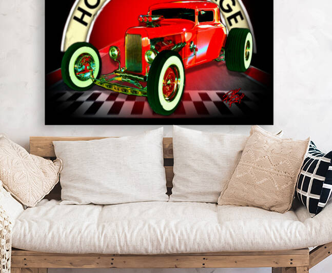 Hot Rod Garage by Rikki Rocx Designs