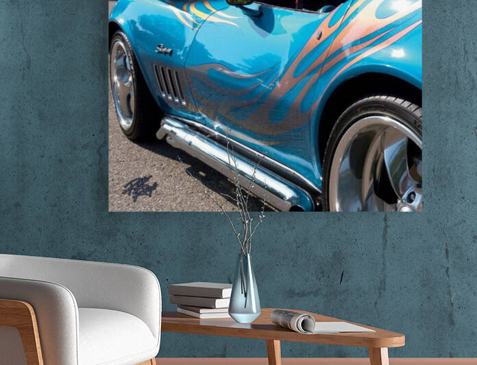 69 Flaming Vette by Rikki Rocx Designs
