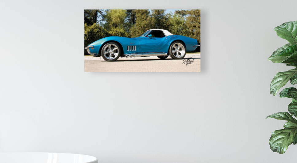 69 Vette Roadster by Rikki Rocx Designs