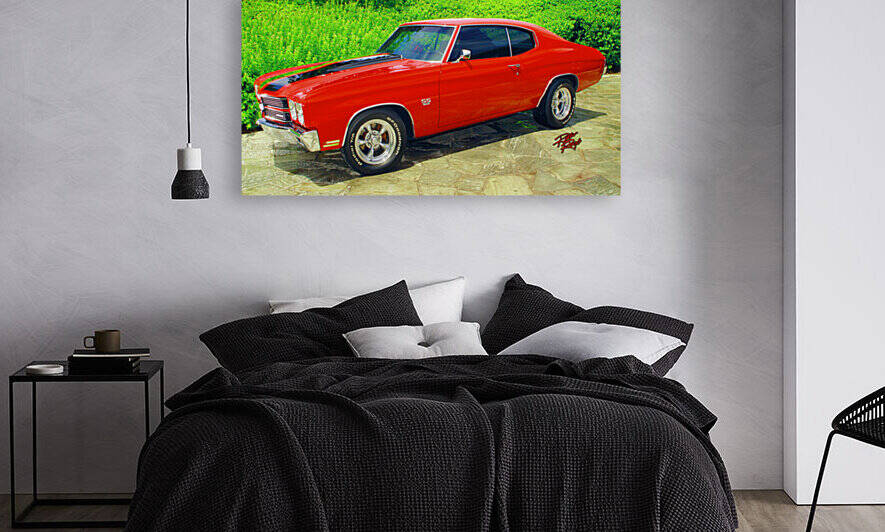 70 SS Chevelle by Rikki Rocx Designs