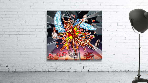 Mr Splatt Wall Preview