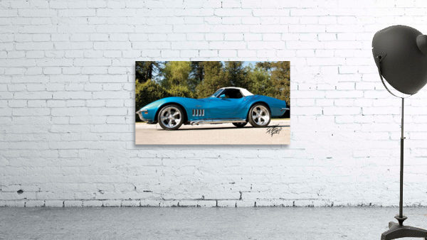 69 Vette Roadster Wall Preview