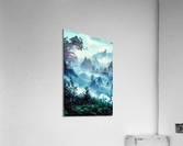Misty Mountain Acrylic Print