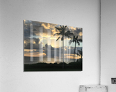 Inspiring Tropical Sunset Acrylic Print