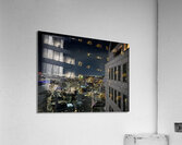 Downtown By Night Acrylic Print