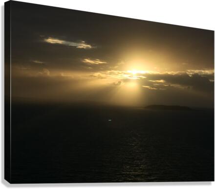 Ocean Sunrise 3 Canvas Print