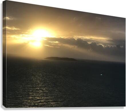 Ocean Sunrise 4 Canvas Print