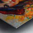 The Look Metal print