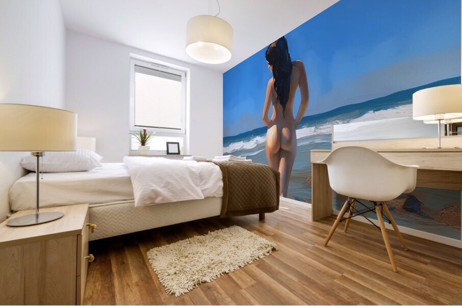 Inspiring Tides Mural print