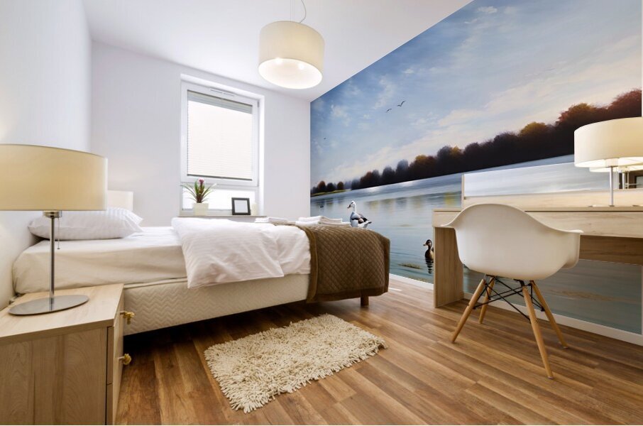 Duck Duck Goose Mural print