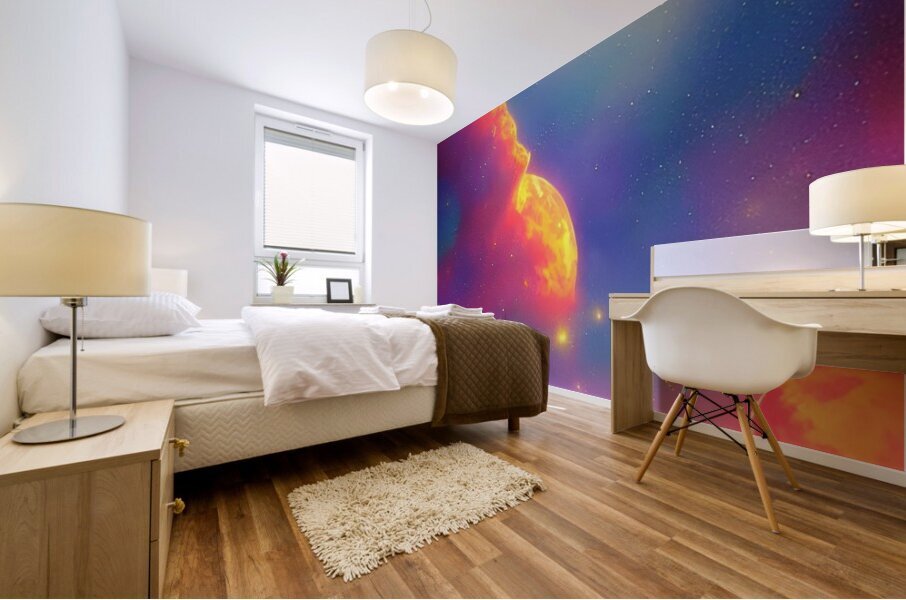 Over The Horizon Mural print