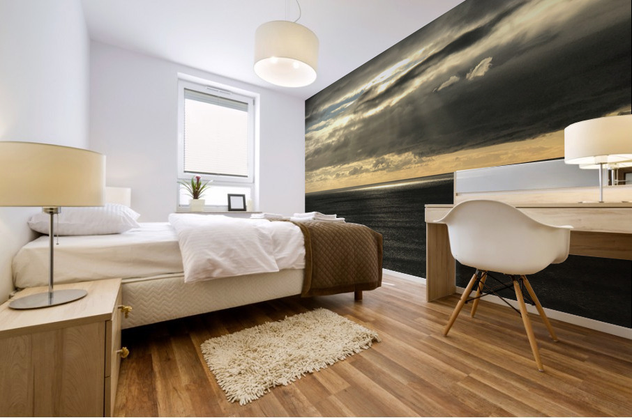 Ocean Sunset 9 Mural print