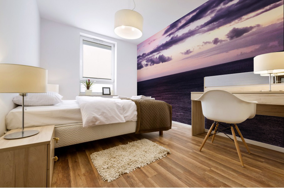 Ocean at Dusk 3 Mural print