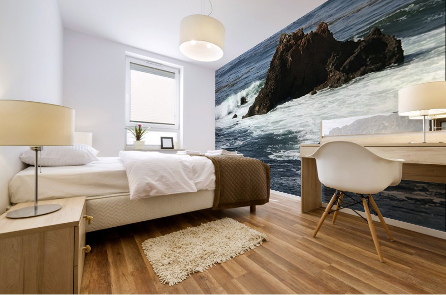 Wave Break 3 Mural print