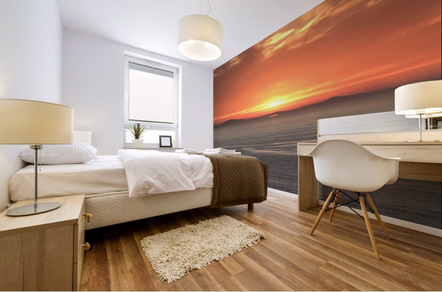 Ocean Sunrise 7 Mural print