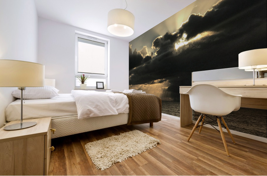 Ocean Sunset 11 Mural print