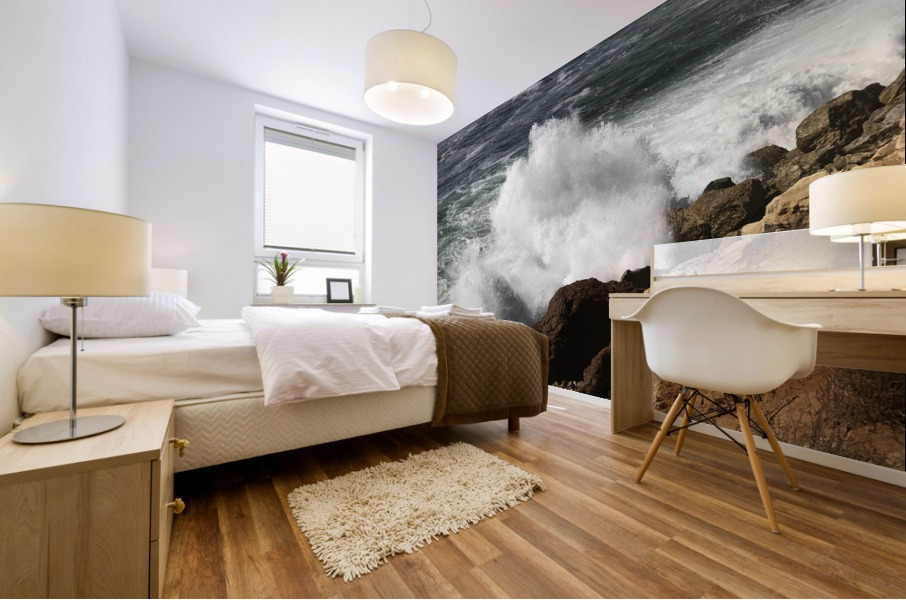 Wave Break Mural print