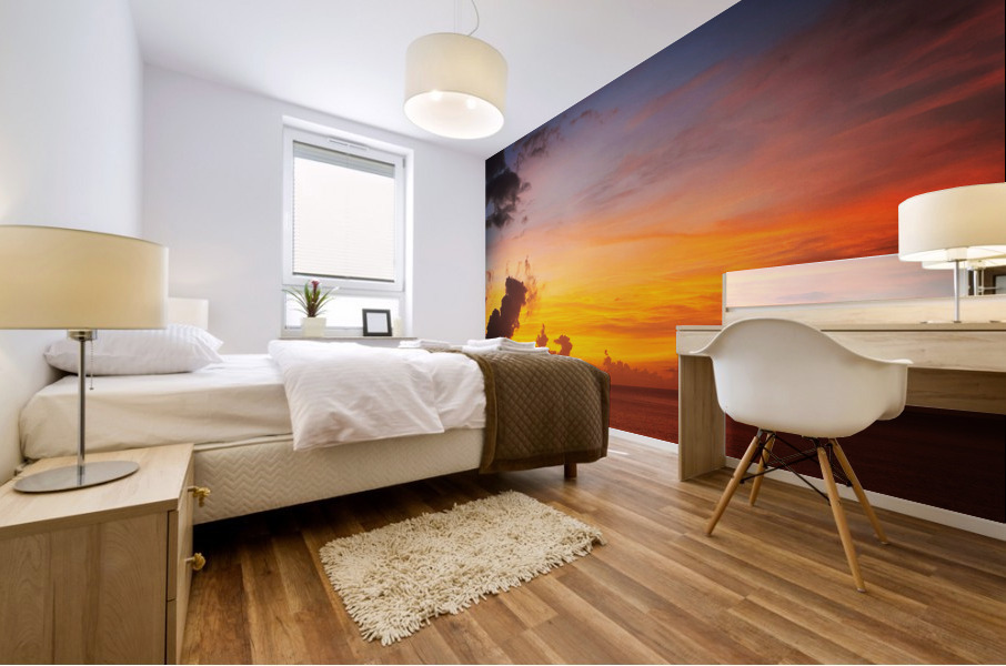 Impressive Sunset 2 Mural print