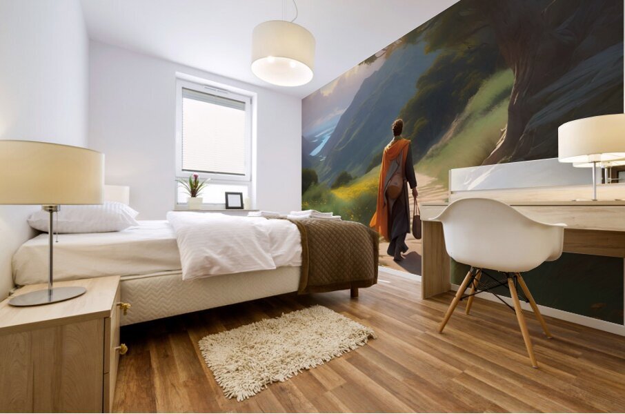 The Journey Mural print