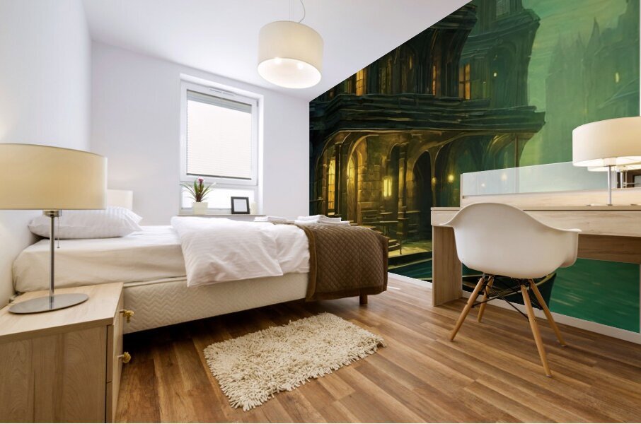 Venetian Night Mural print
