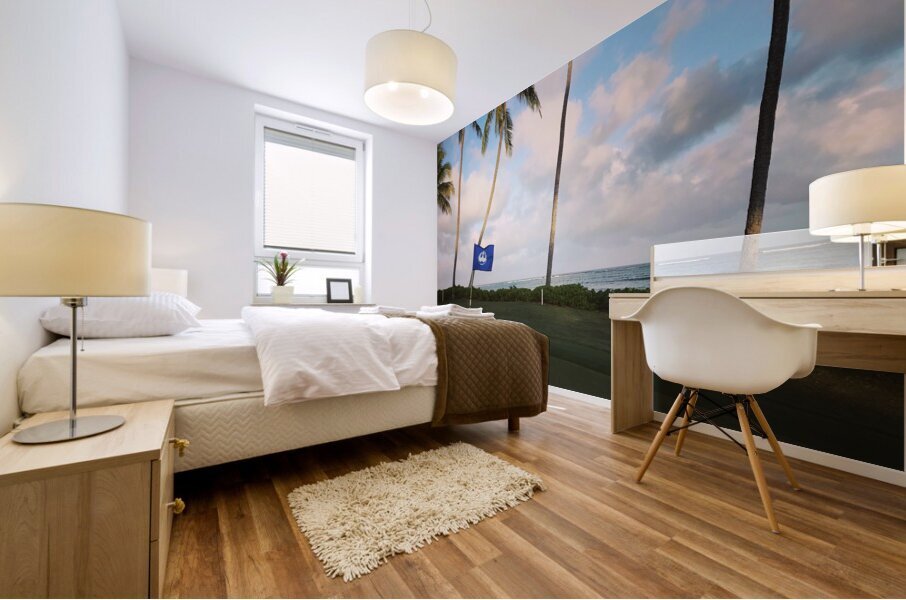 Oceanic Golf Mural print