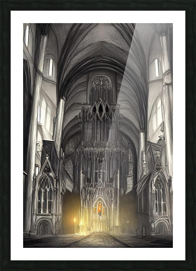 E Nomine Picture Frame print