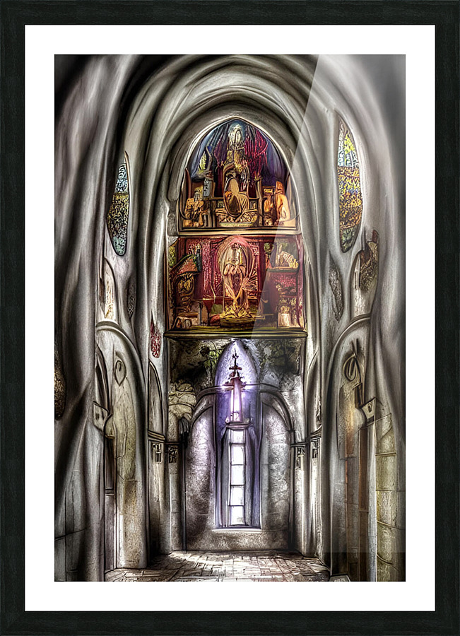 In The Old Monastery Picture Frame print