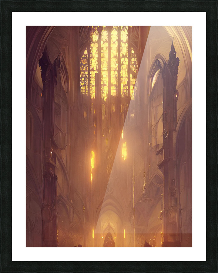 The Grand Cathedral Picture Frame print