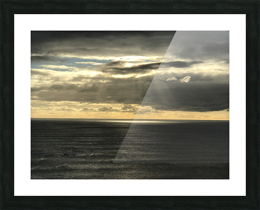 Ocean Sunset 9 Picture Frame print