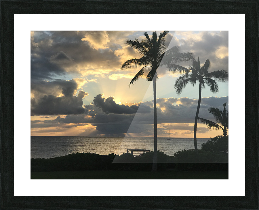 Ocean Sunset 6 Picture Frame print