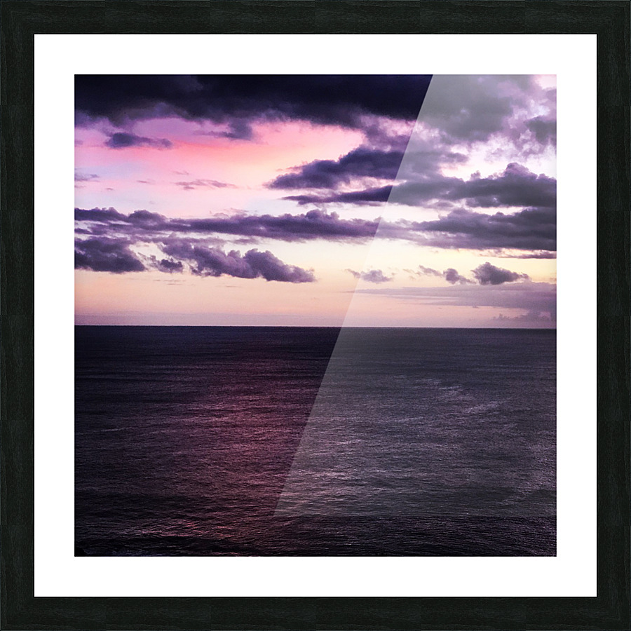 Ocean at Dusk 3 Picture Frame print