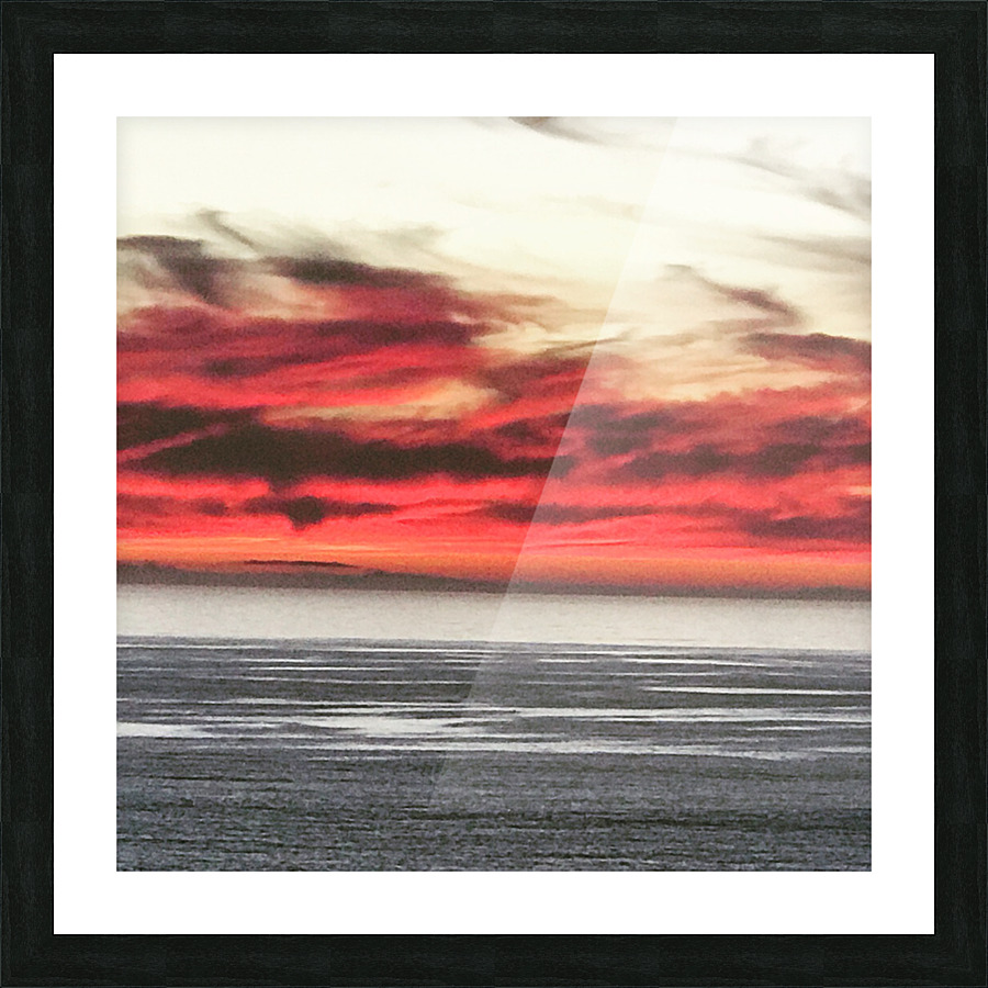 Ocean Sunset 5 Picture Frame print