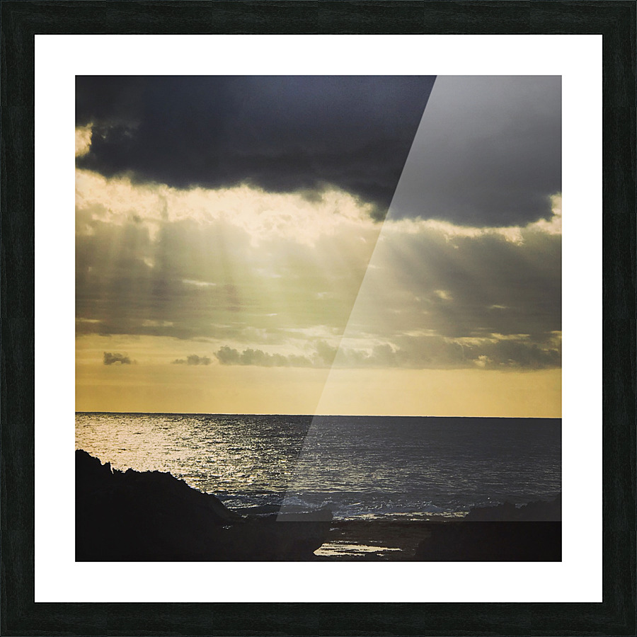 Ocean Sunset 4 Picture Frame print