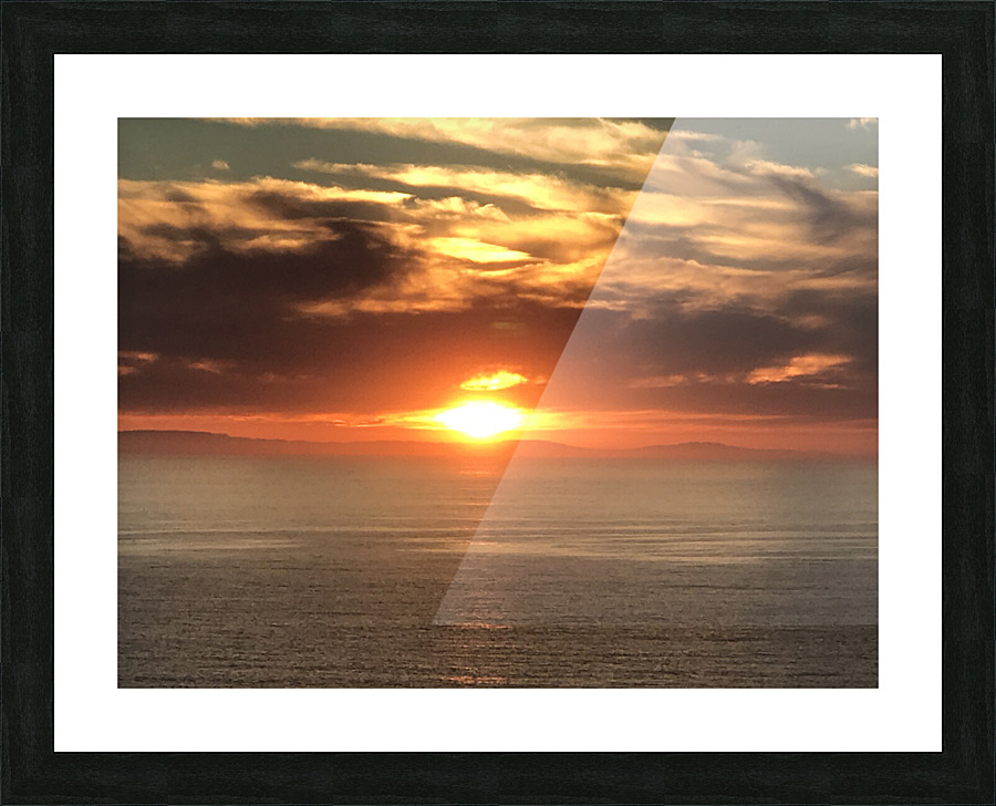 Ocean Sunrise 2 Picture Frame print