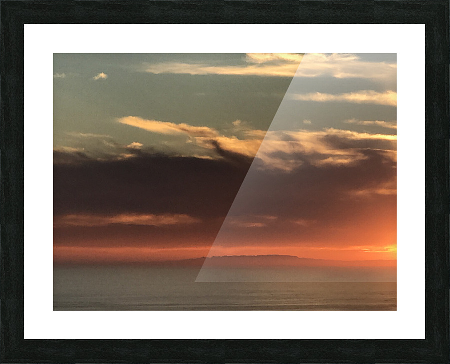 Ocean Sunrise 5 Picture Frame print