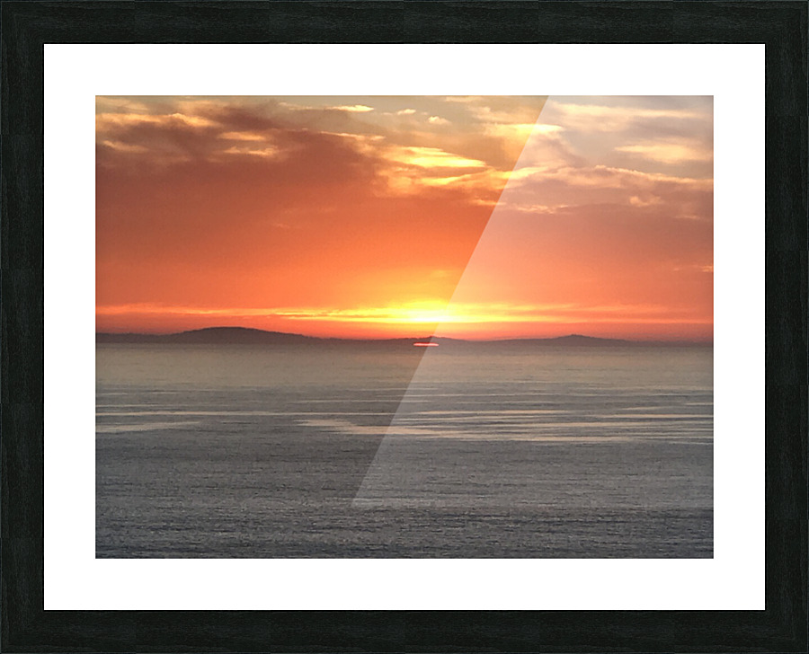 Ocean Sunrise 7 Picture Frame print