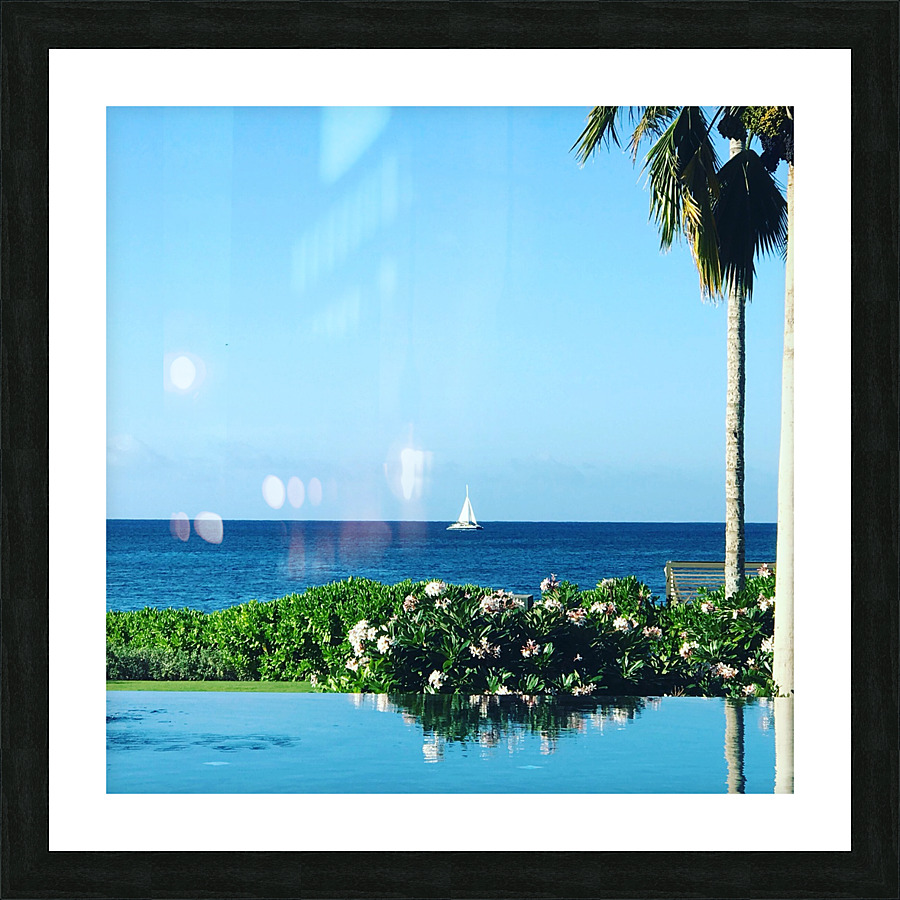 No Worries Picture Frame print