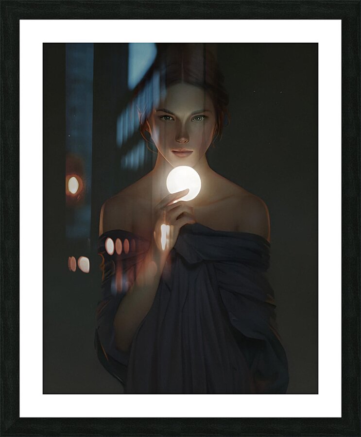 Stolen Moonlight Picture Frame print